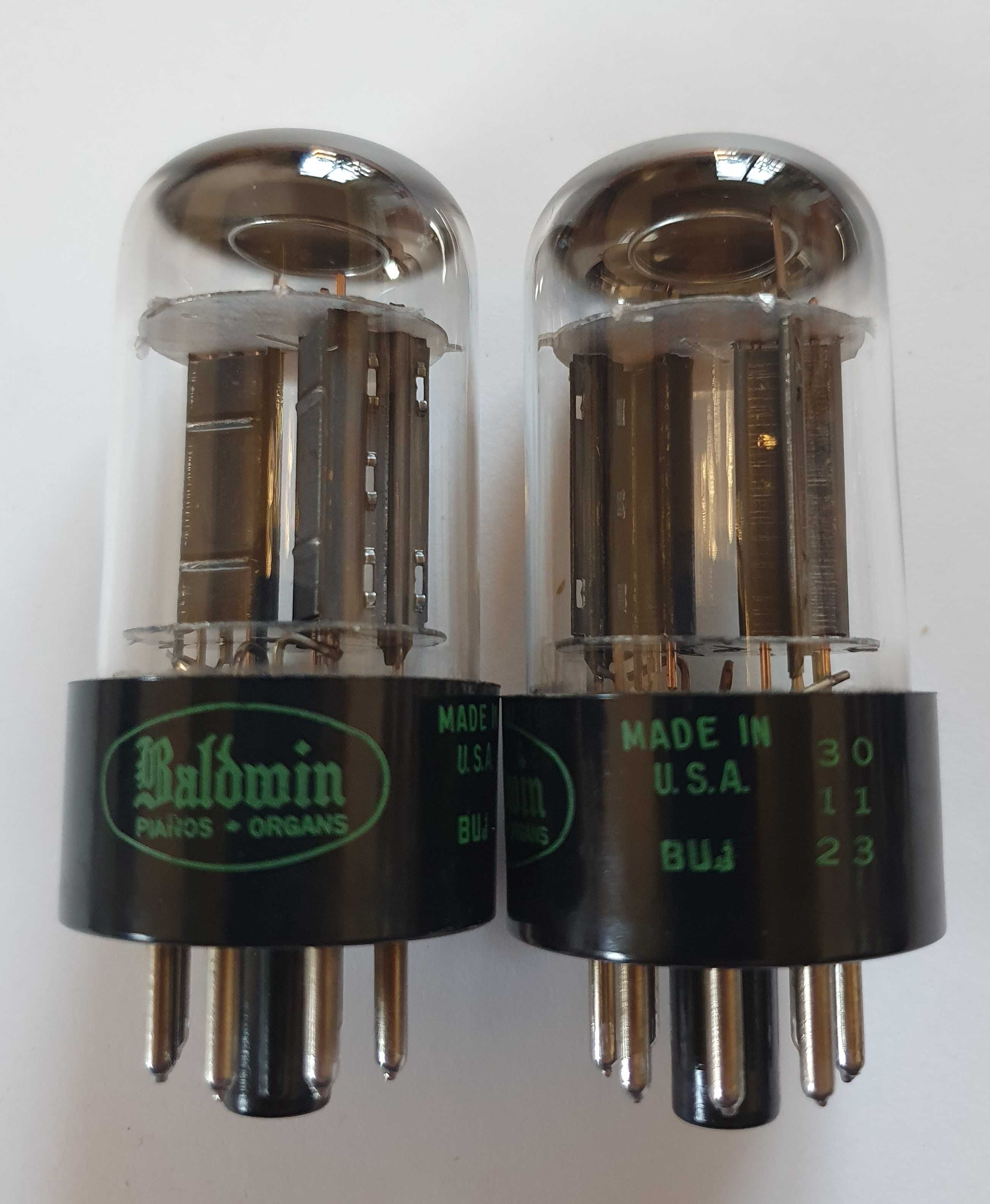 6SN7 GTB Baldwin / Sylvania NOS Para Lampy Elektronowe