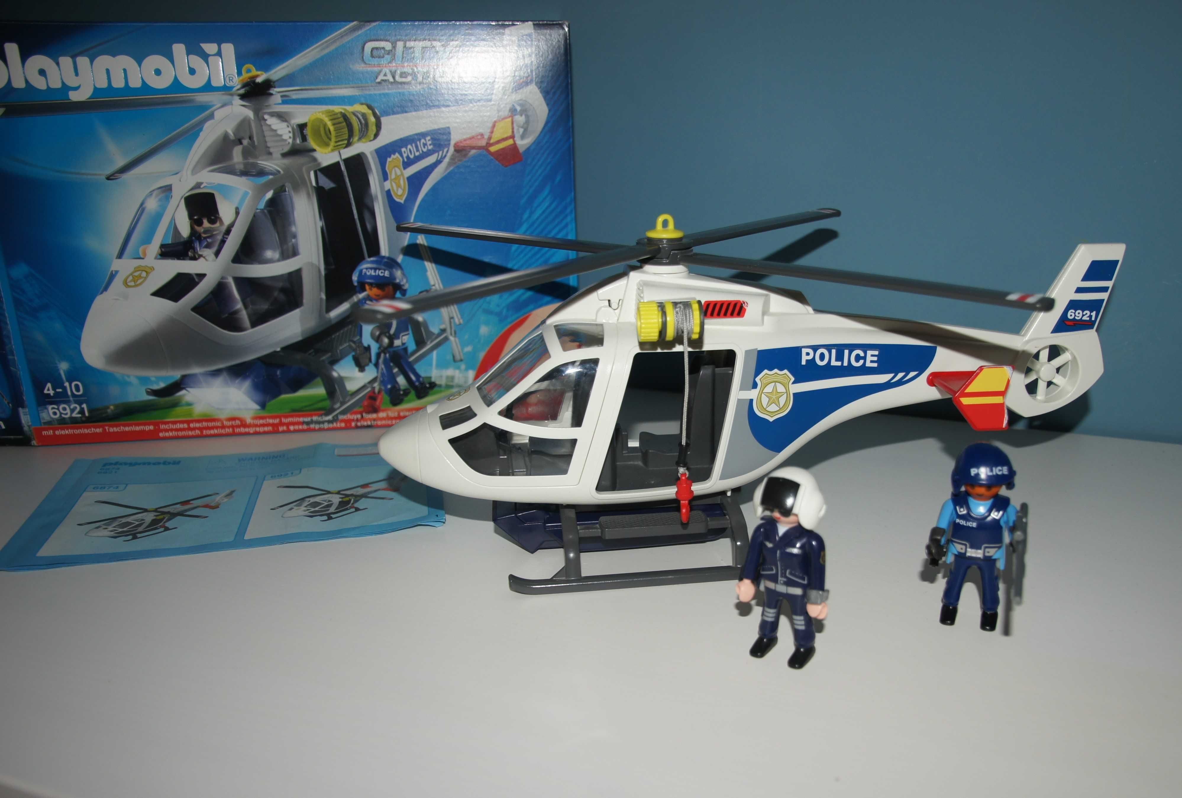 PLAYMOBIL 
6921 Helikopter policyjny z reflektorem LED