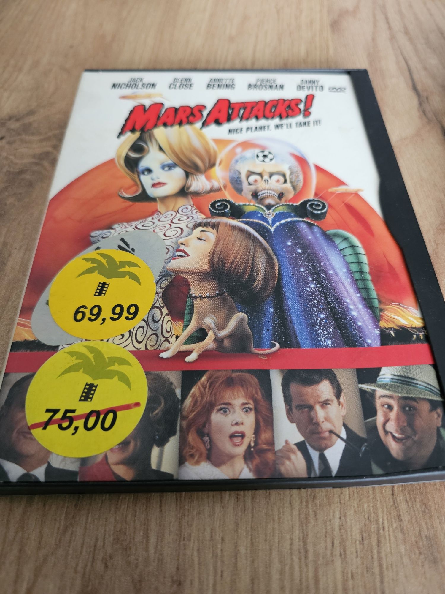 Marsjanie Atakują DVD oryginalne wydanie Warner Bross Mars attack