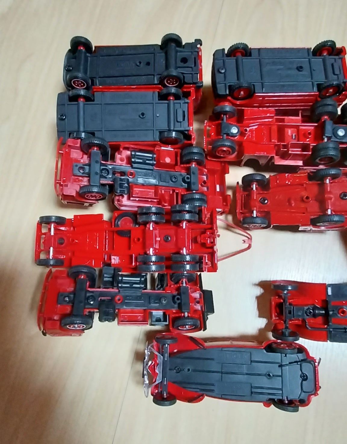 Lote de 12 miniaturas de carros de Bombeiros da Solido