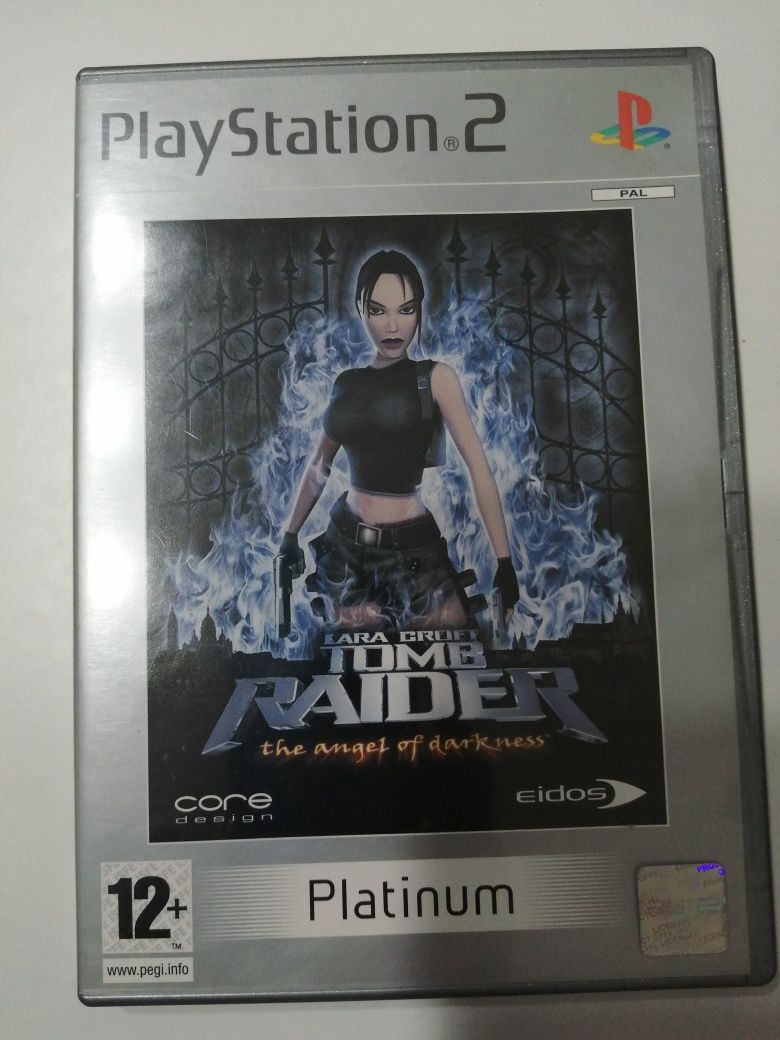 Jogo Ps2 Lara Croft Tomb Raider The Angel of Darkness