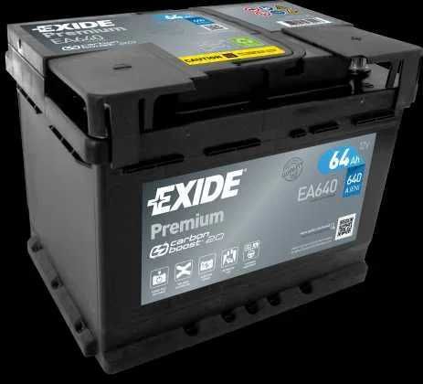 Akumulator EXIDE EA640 12V 64Ah 640A Dowóz i montaż gratis Gdańsk
