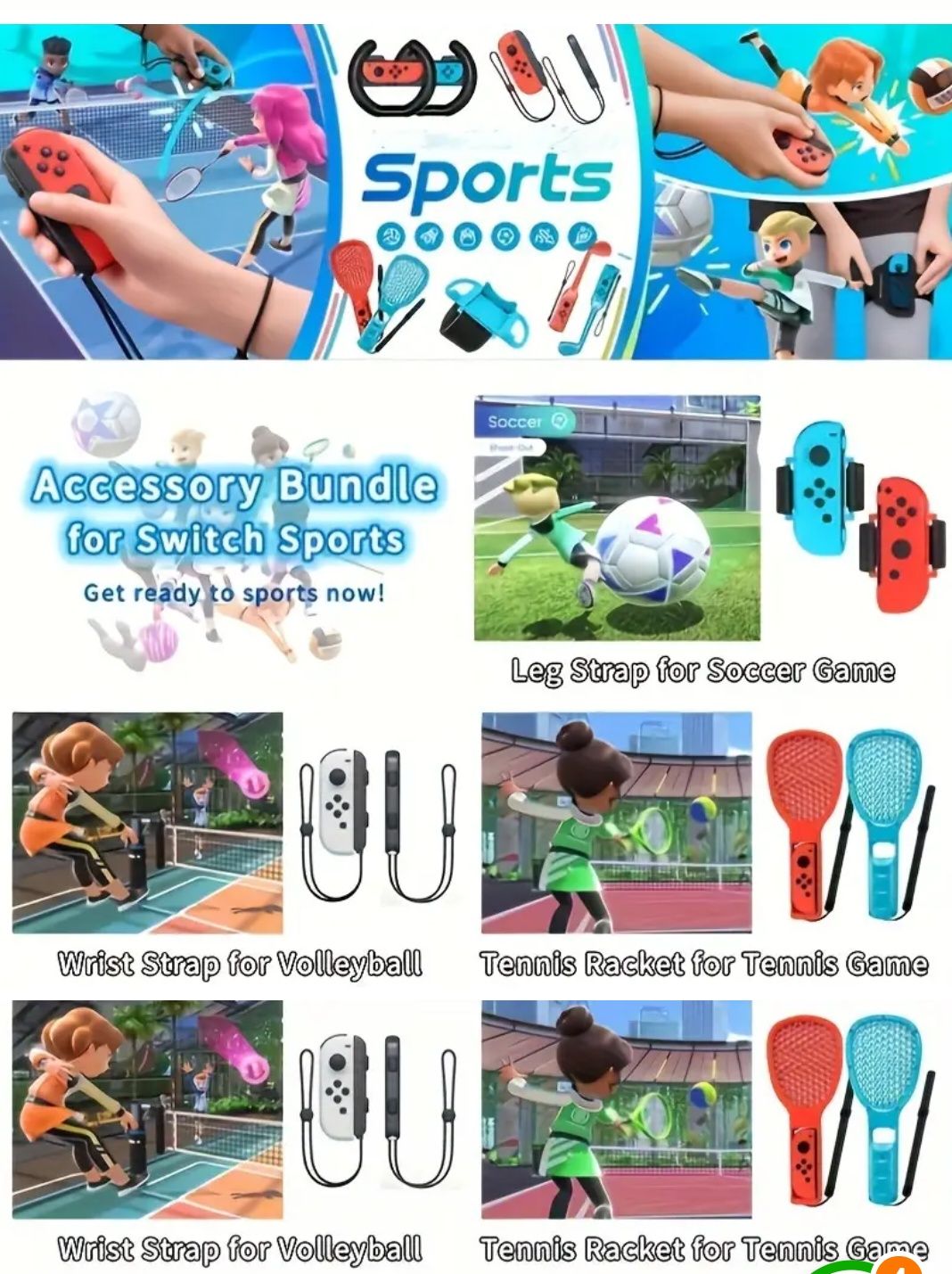 Zestaw akcesoriów do Nintendo switch NOWY