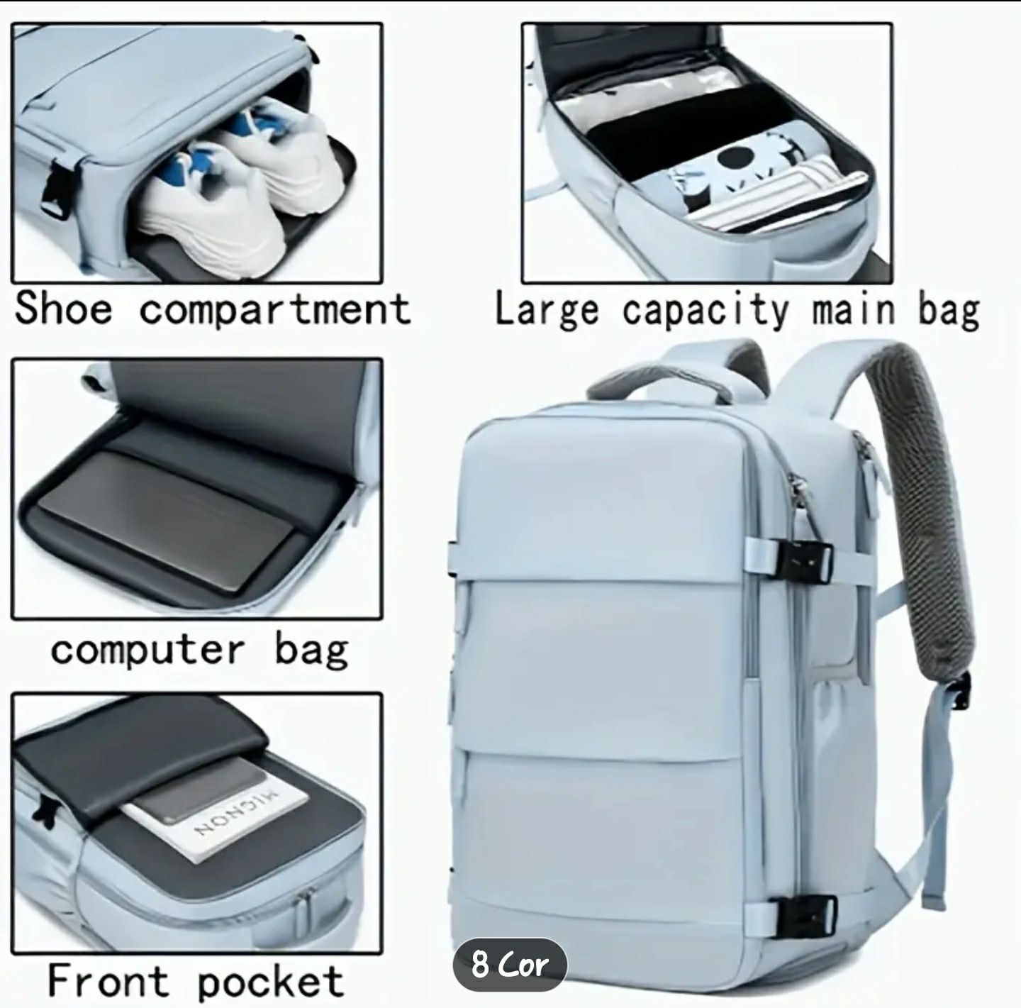 Mochila de viagem