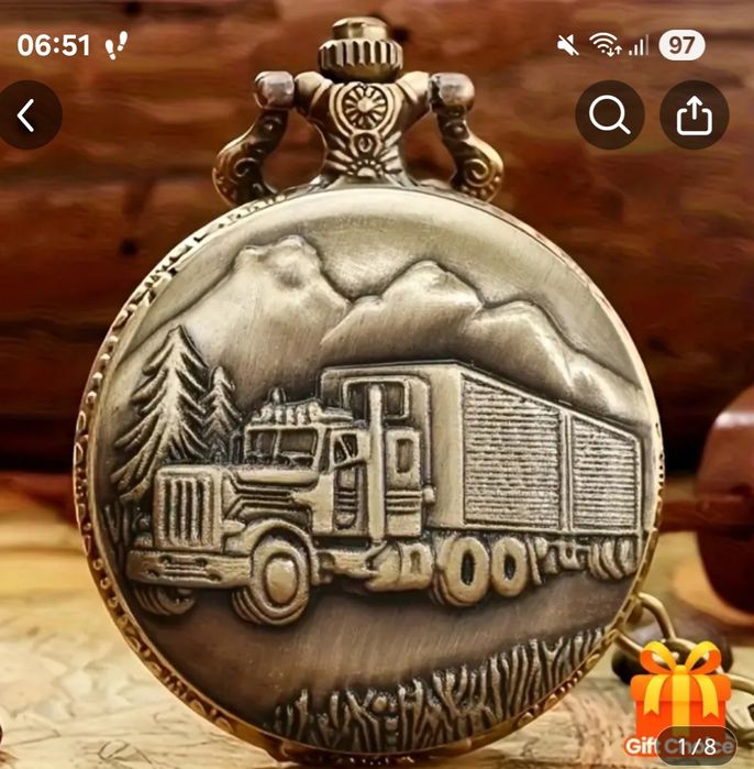 Часы карманные мужские