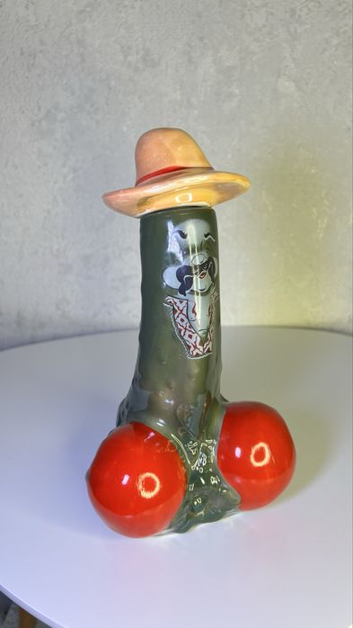 Штоф фарфор. Огурец и Помидоры ( эротическая шутка]