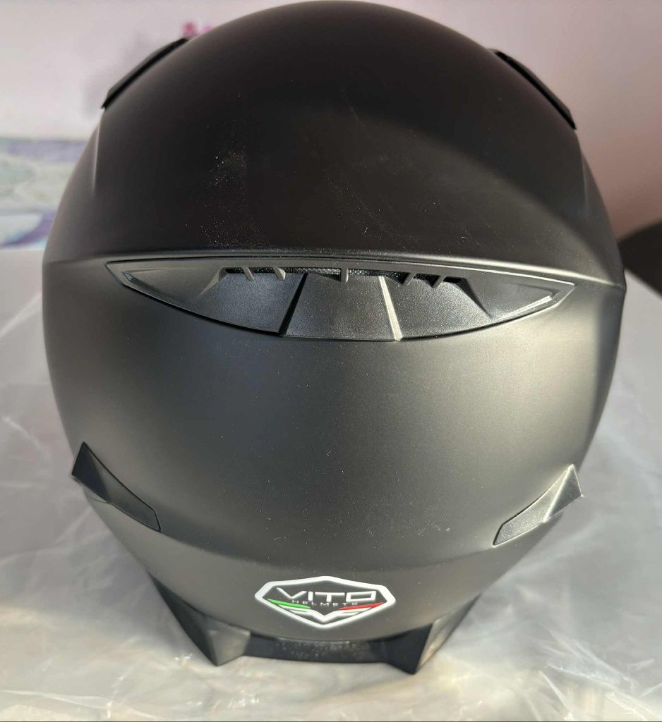 Nowy Kask motocyklowy Vito rozmiar M 57-58cm Mat