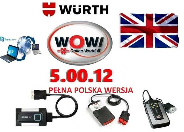 WOW Wurth 5.00.12 z rozszerzeniem o BMW i Mercedesa Najnowsz Wersja PL