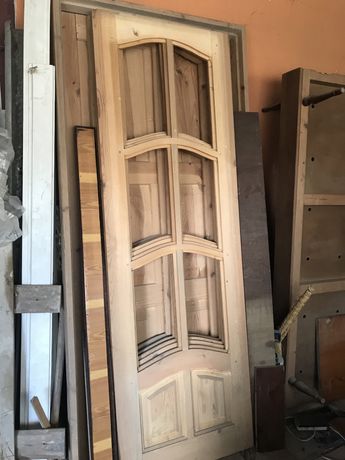 Міжкімнатні дерев‘яні двері (ціни в описі) без коробок (самовивіз)