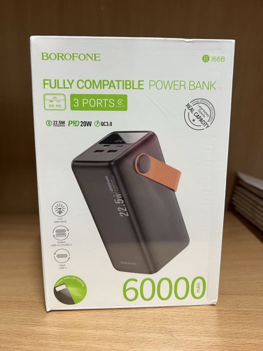 Power bank Borofone BJ66B 60000mAh 22.5W