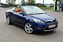 Ford Focus Cabrio Ksenon Nawigacja, Skórzana tapicerka, Czujniki parkowania