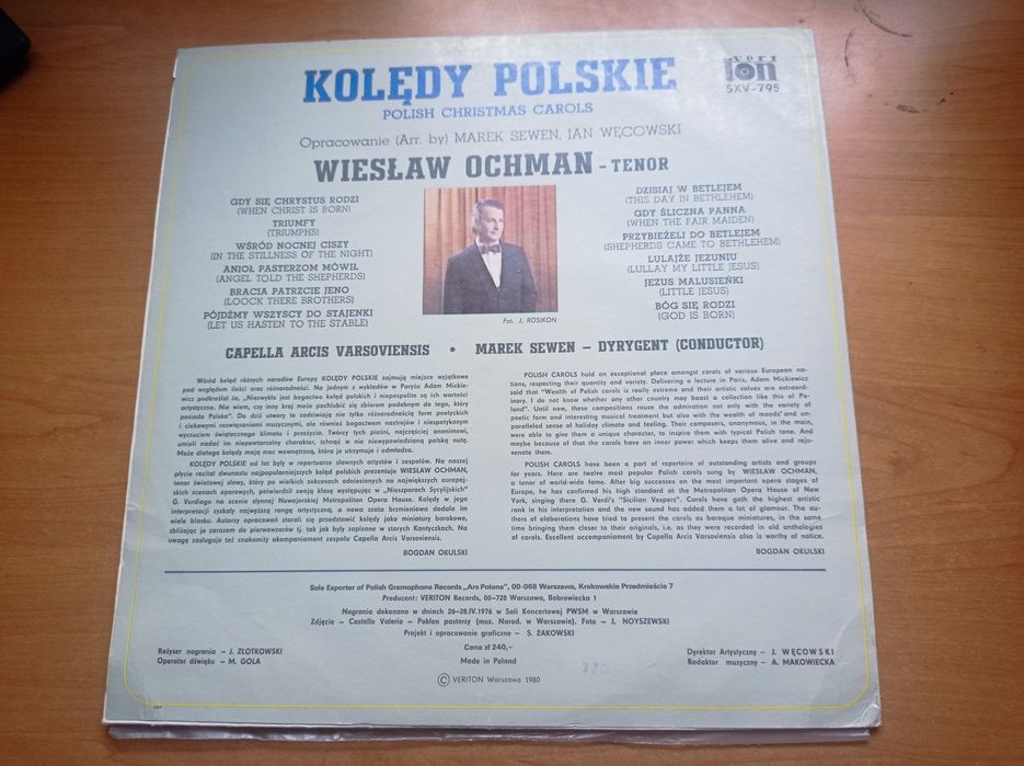 Wiesław Ochman - Kolędy Polskie