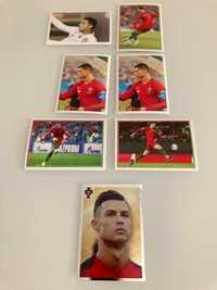 Cromos Fome de vencer 2021, (150) normais, prateados (incluindo CR7)*