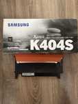 2 tonery samsung CLT-K404S zużyte