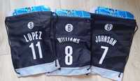 Worki sportowe NBA Brooklyn Nets - Lopez, Johnson, Williams