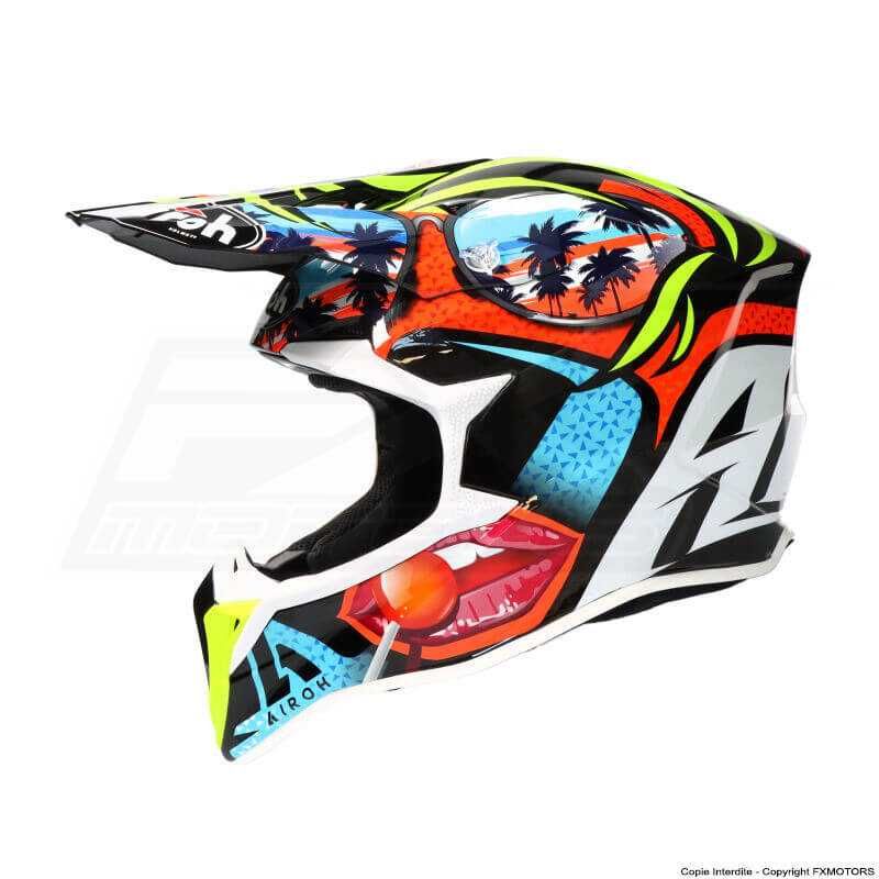 Kask na cross,quad,mtb,enduro KTM Airoh Wraap (AVIATOR) Sklep Grójec