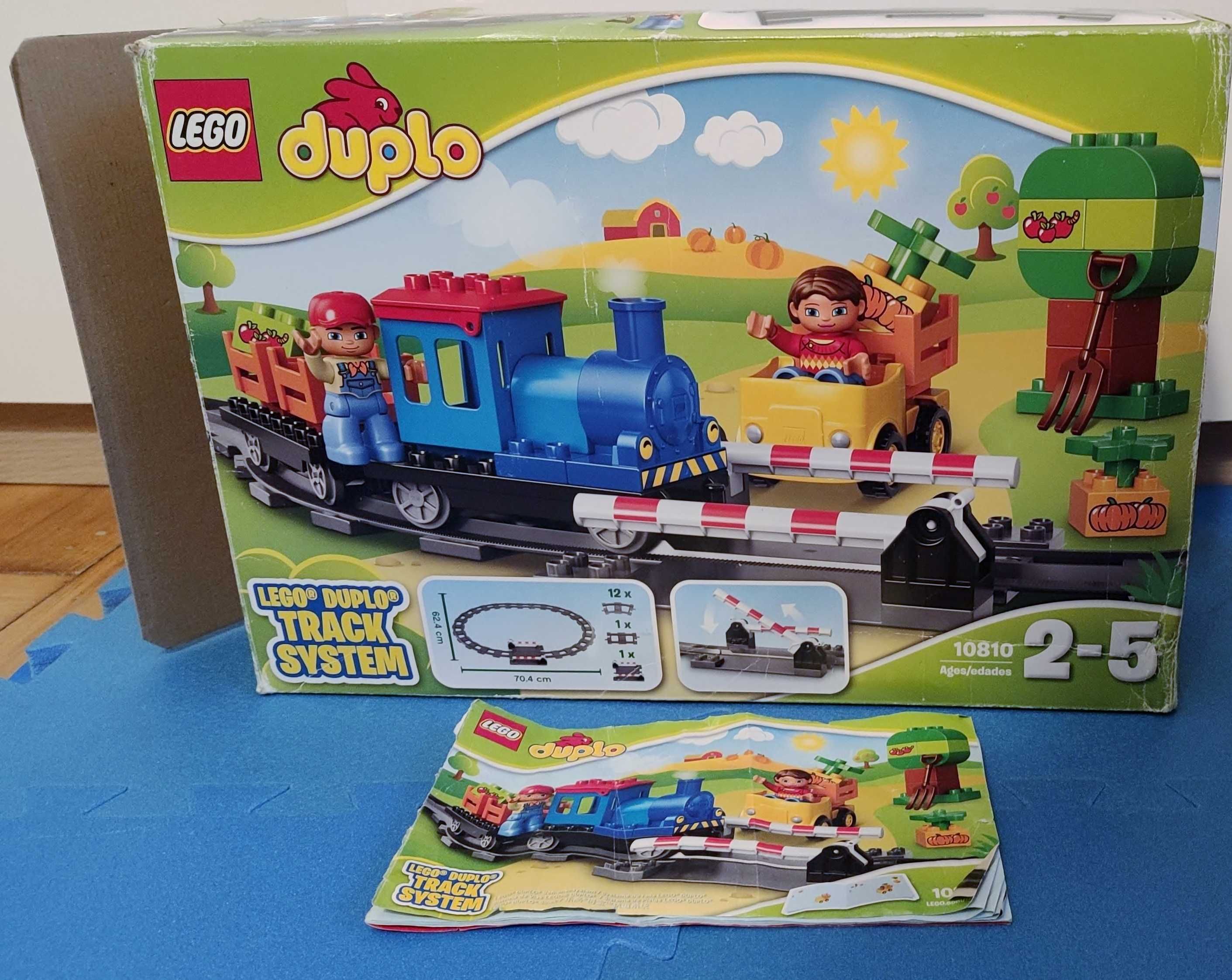 Lego Duplo ciuchcia 10810 pociąg kolejka  farmer