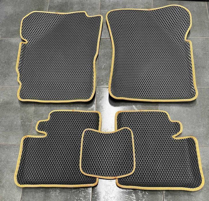 ЕВА коврики з бортами+3Д лапа Chery QQ/Amulet/Jetour X70/Elara/Tiggo