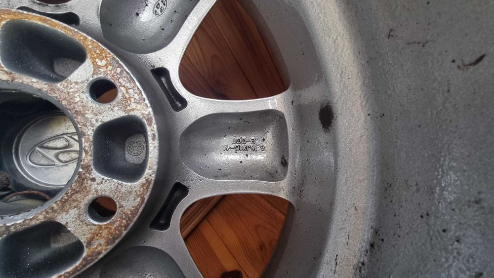 Диски R16/5×114.3 J6.5 Hyundai Tucson + Зимова Резина 215/65 R16