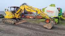 Komatsu PC 88 MR liebherr cat Volvo