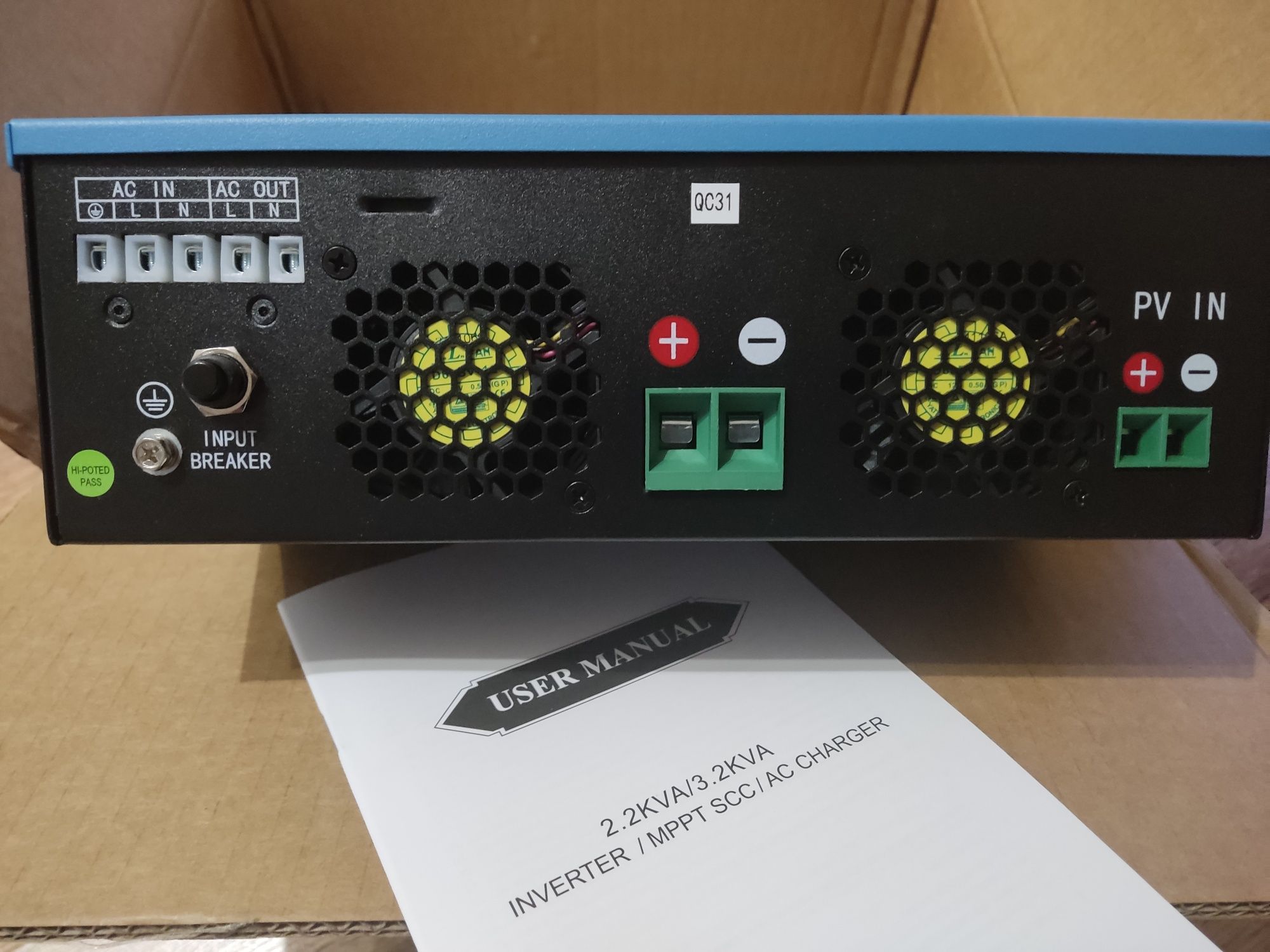 EASUN 2.2kW 12V ISolar-SMH-II-2.2KW інвертор гібридний