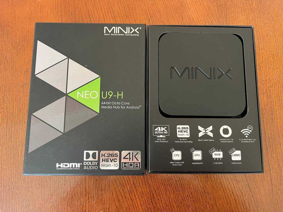 ТВ приставка Minix Neo U9-H в ідеальному стані, Android