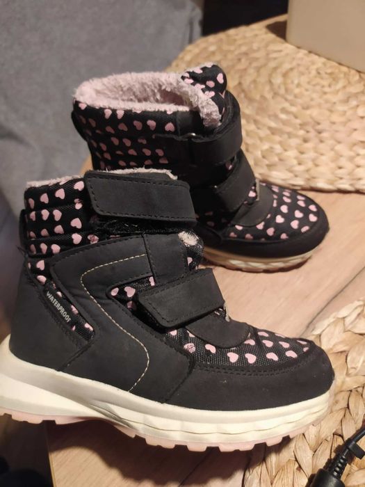 Buty zimowe dla dziewczynki r 27