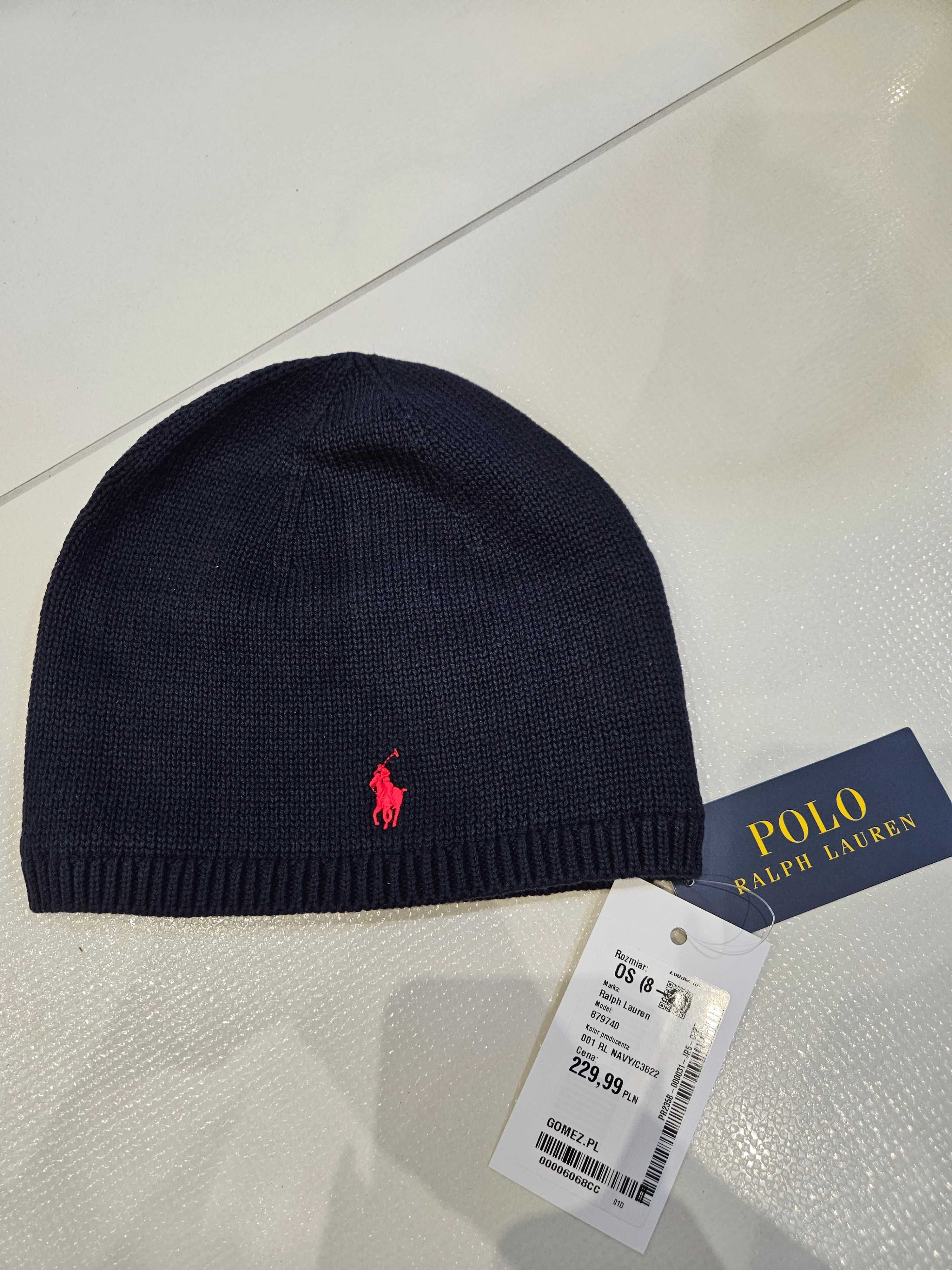 Nowa czapka dziecięca Polo Ralph Lauren