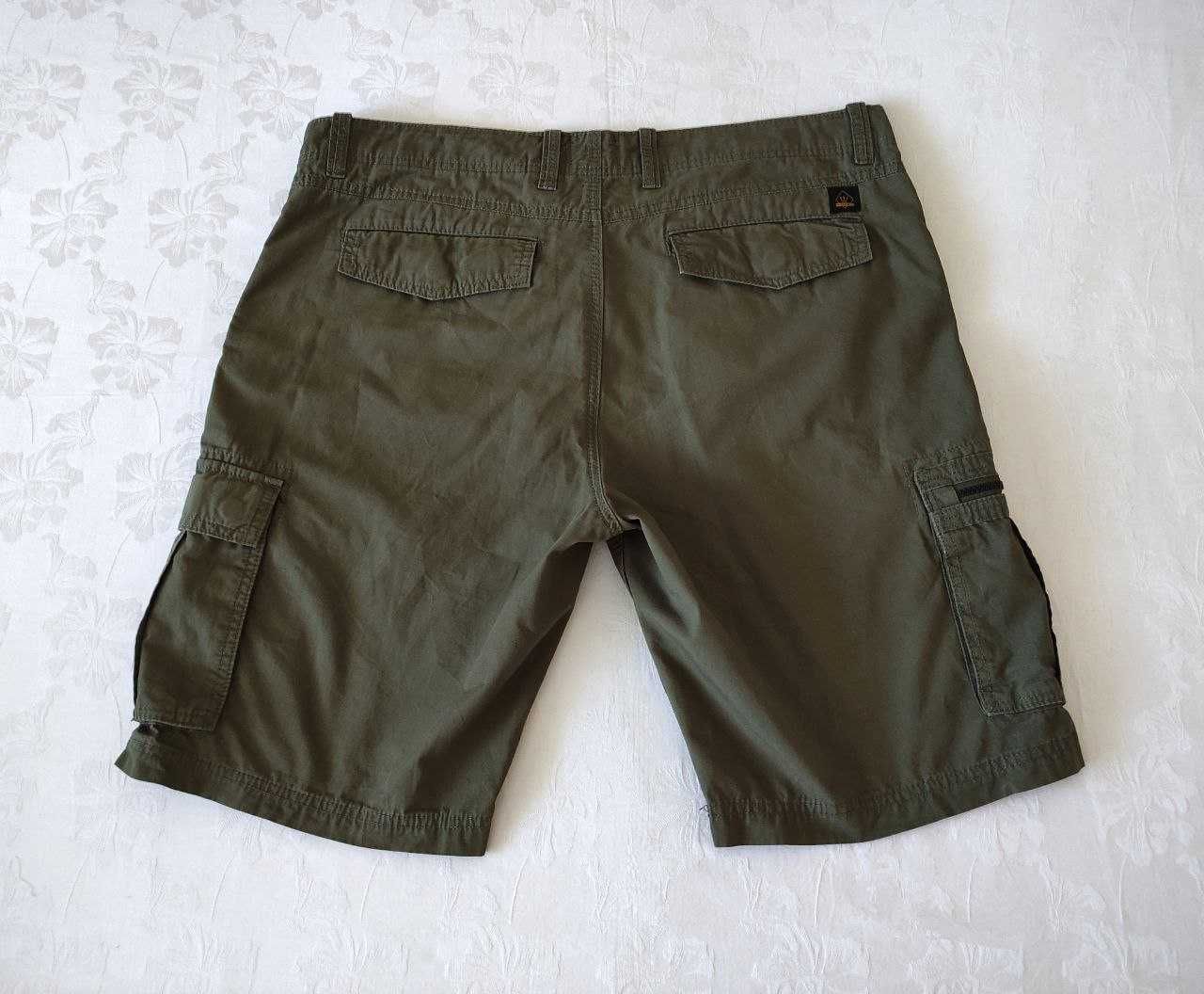 XL/XXL Чоловічі шорти карго олива 100% cotton. хлопковые шорты олива