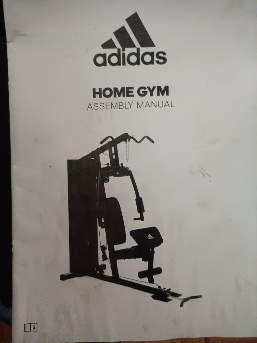 Oportunidade Máquina de ginásio Adidas Home gym 100kg Semi Nova