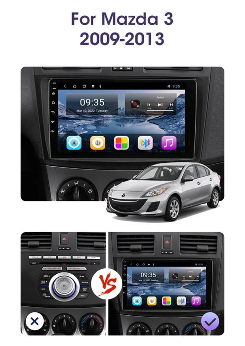 Штатная магнитола Mazda 3(2009-2013) ANDROID