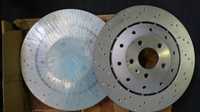 Задние тормозные диски для AUDI RS 6 оригинал 4F0-615-601 G
