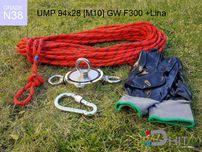 UMP 94x28 [3xM10] GW F300 GOLD Lina [N38] to wyjątkowo silny 1 szt.