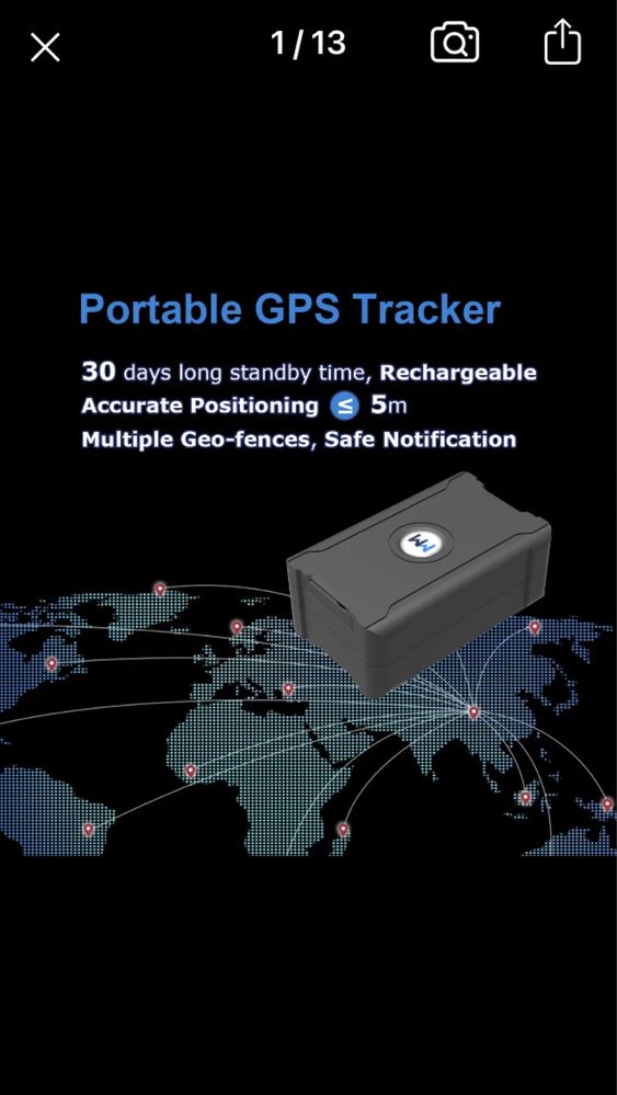 АКЦІЙНА ! GPS трекер з власною sim картою