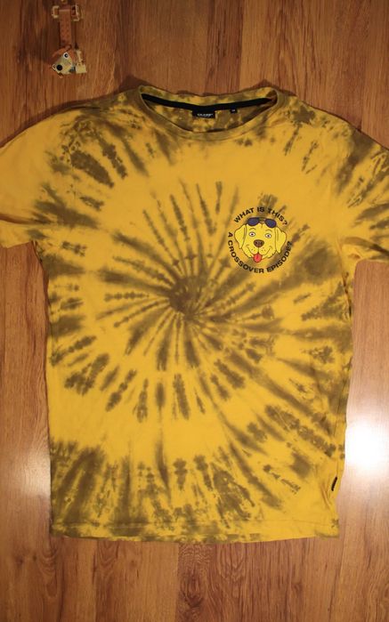 T-shirt Cropp r. M żółty Bojack Horseman kr rękaw bawełna