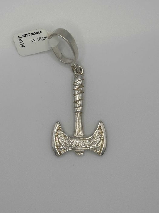 Piękna Nowa Srebrna Zawieszka P. 925 W. 16,24G NR 263 Best Mobile KRZY