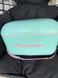 lodówka Polarbox NOWA 12L  Verde Agua Rosa Baby Classic z uchwytem