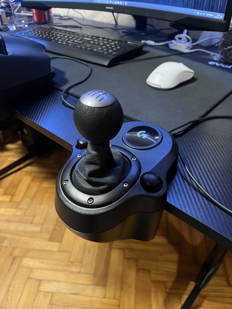 Logitech g29 + коробка передачь