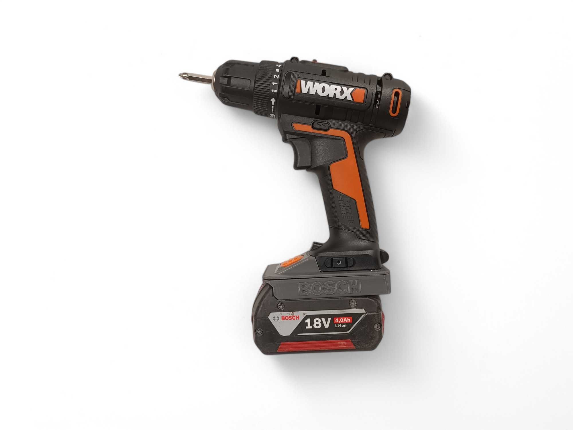 Adapter Worx na baterie Bosch PRO przejściówka