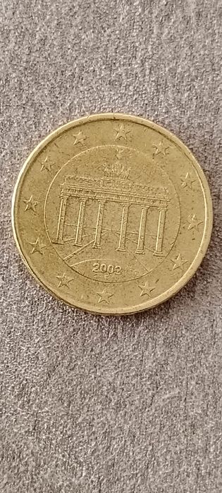 50 Cêntimos de 2002 Letra F da Alemanha