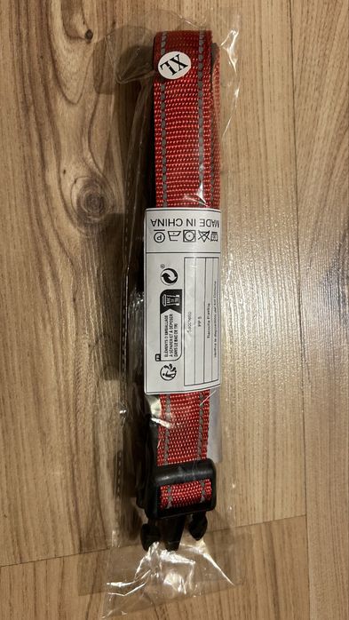 Obroża czerwona xl