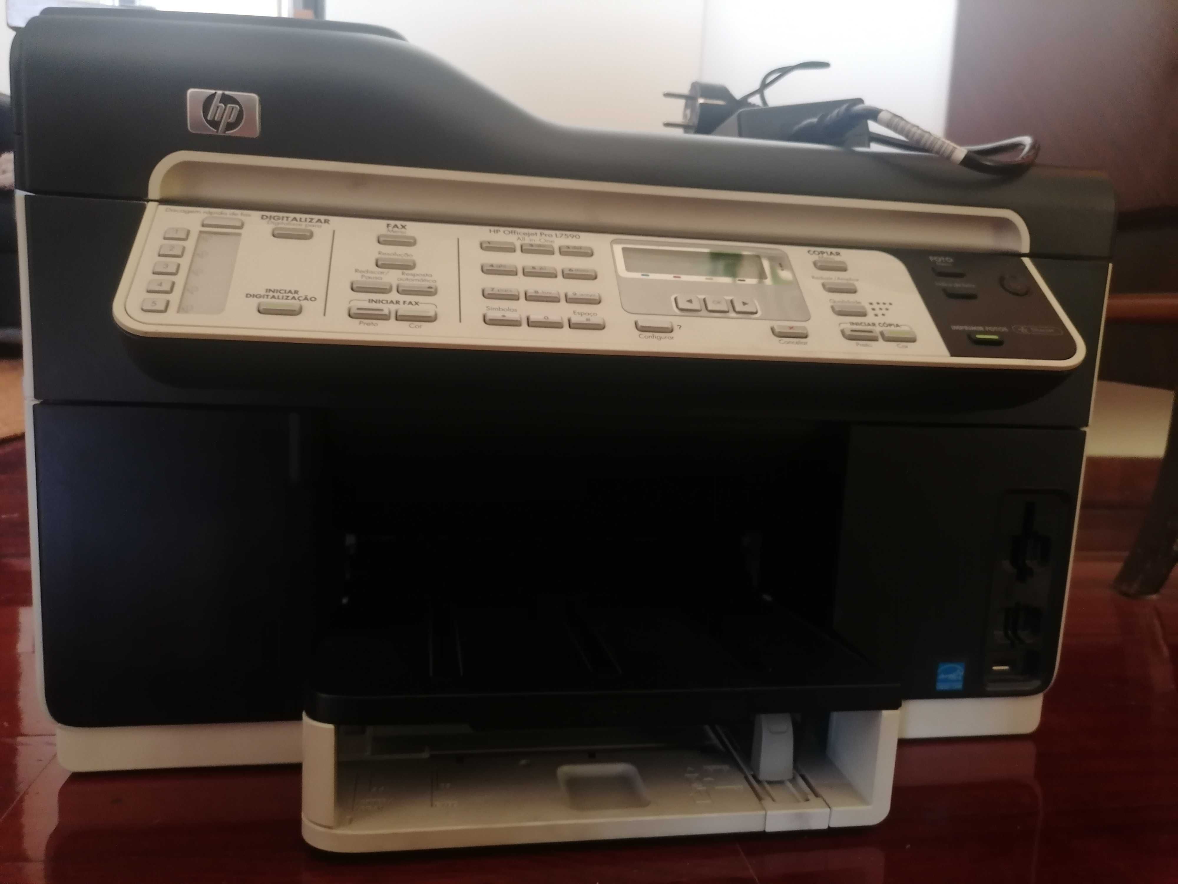 Impressora de Rede HP Officejet Pro L7590 All-in-One