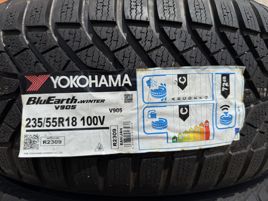 235/55 r18 Yokohama BluEarth Winter V905 24 год НОВАЯ