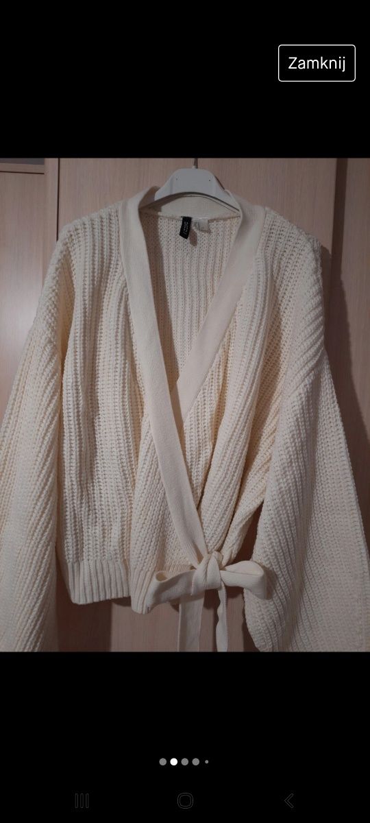 Sweterek kremowy Xl/ xxl