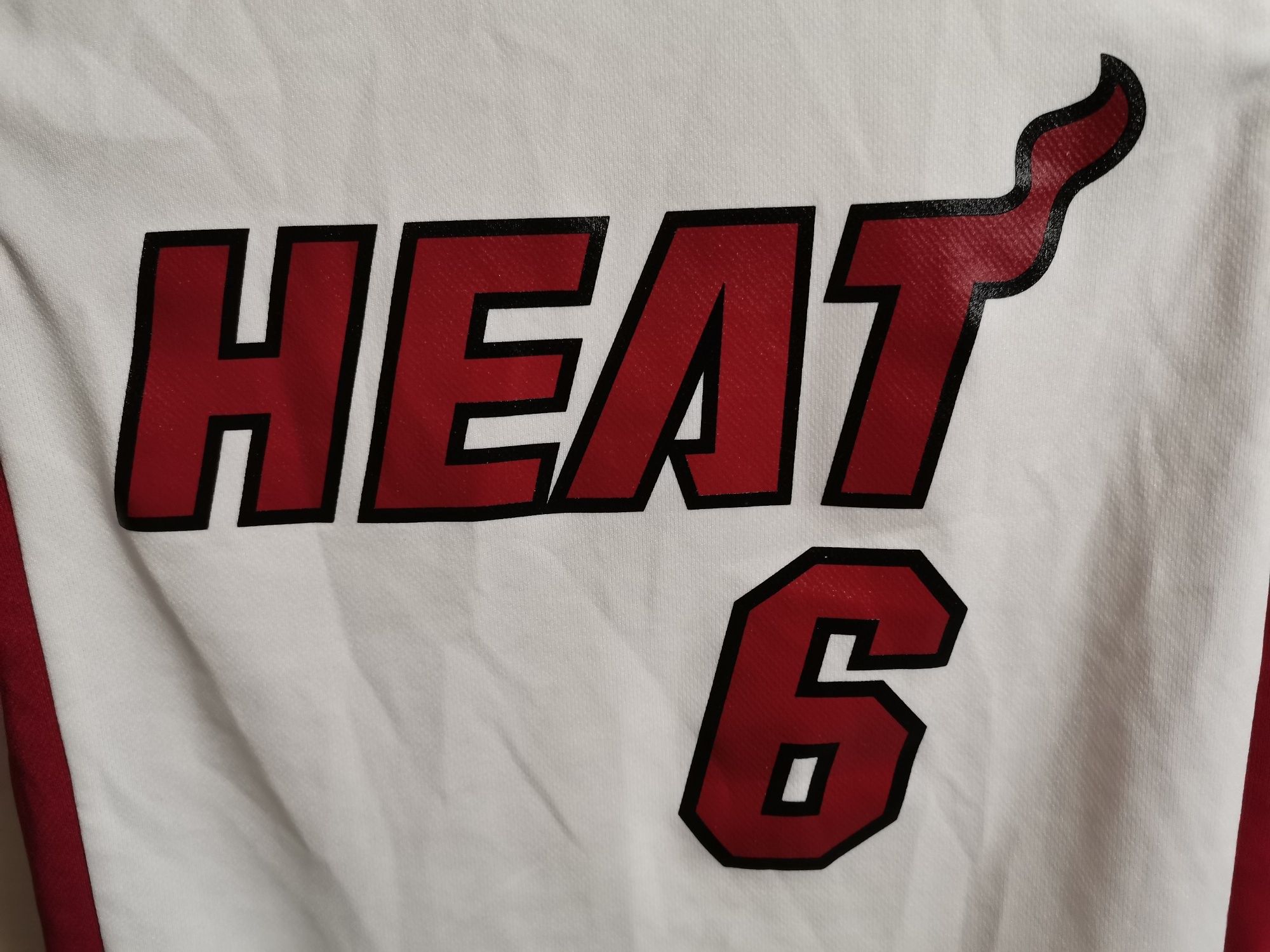 Баскетбольная Майка NBA Miami Heat James #6