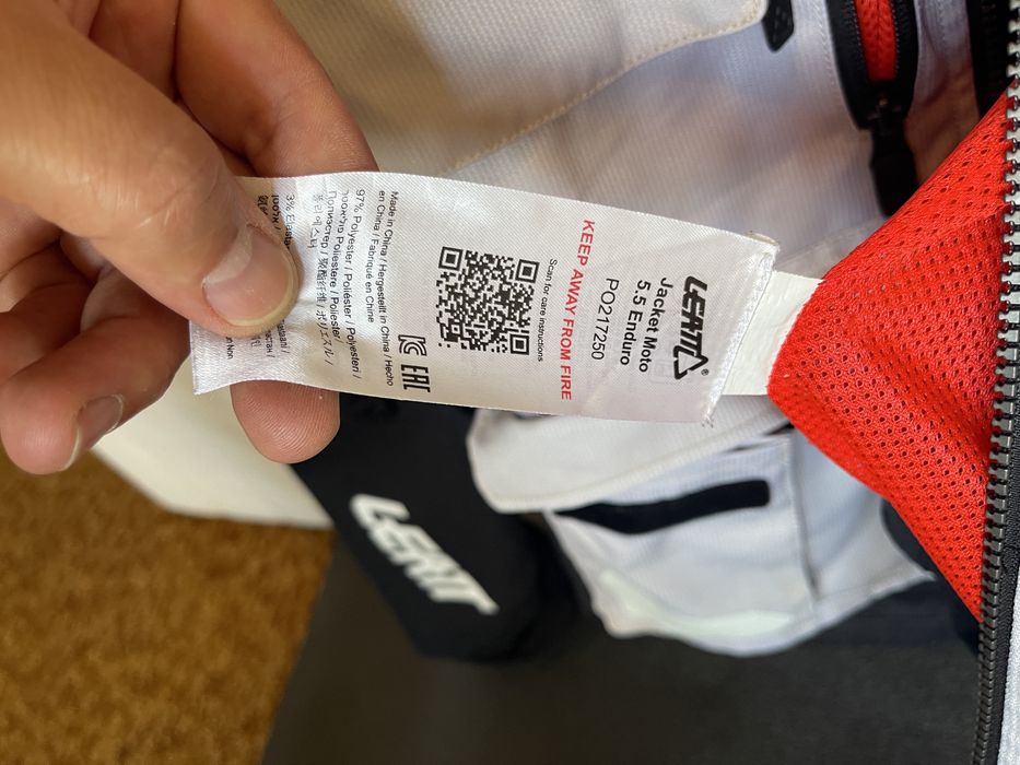 Casaco Leatt 5.5 enduro