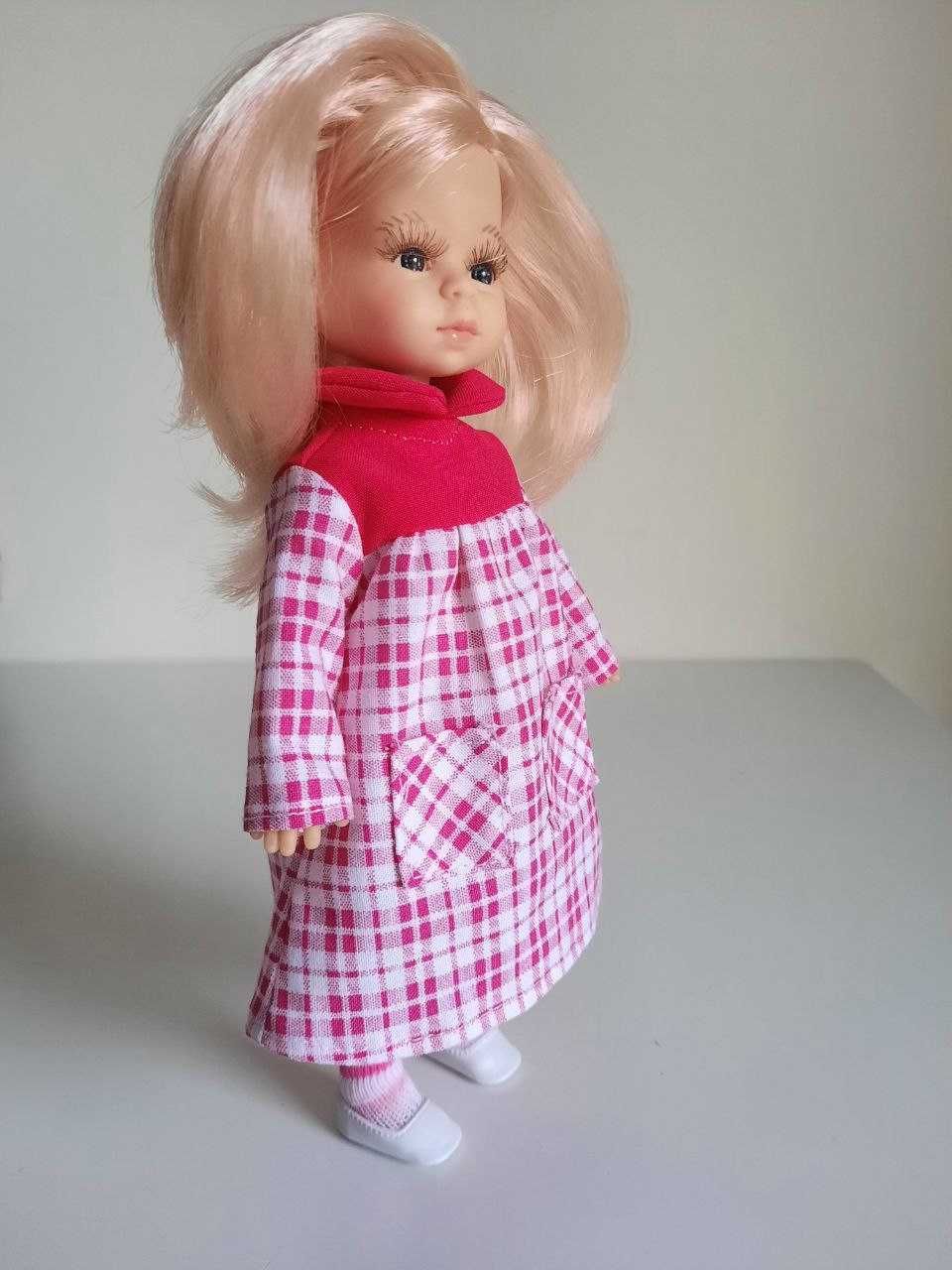 Różowa sukienka Enid Wednesday dla lalki Mini Amigas Paola Reina 21 cm