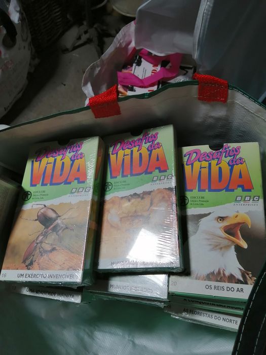 Colecção Livros e Dvd