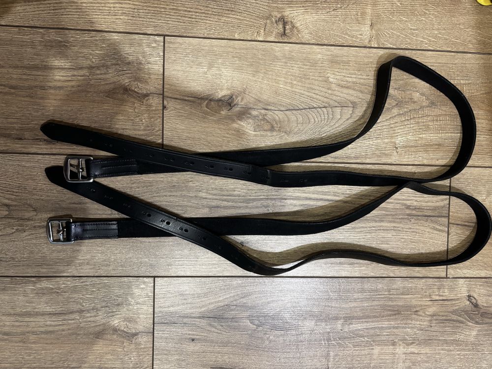 Strzemiona Freejump Air’s czarne plus puśliska czarne 150cm