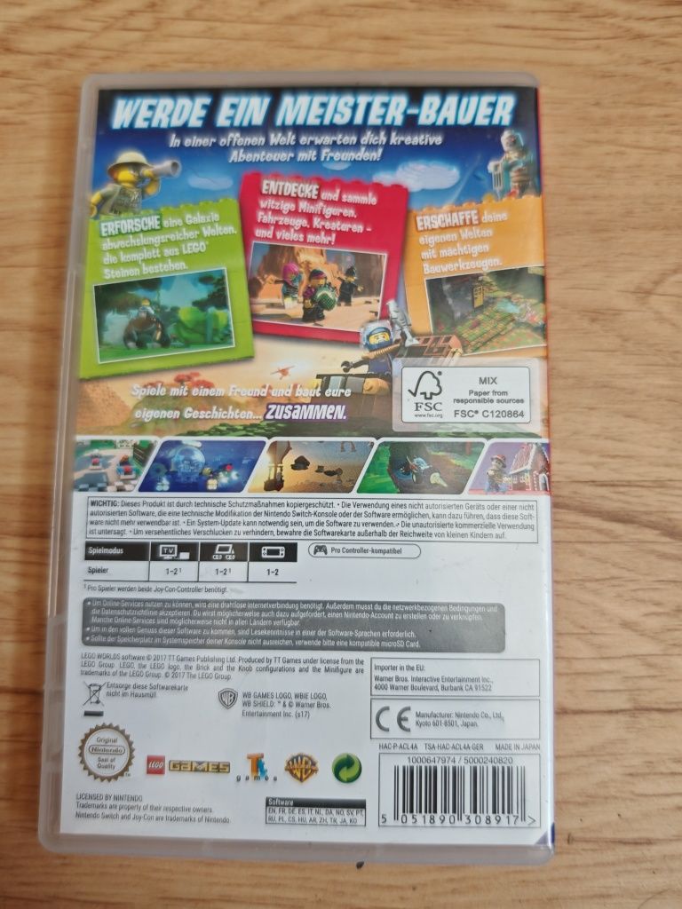 Lego worlds Nintendo Switch